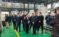 湖南省常德市市委書記、市長等領(lǐng)導(dǎo)蒞臨湖南省耐美特智能烘干工業(yè)設(shè)備有限公司視察指導(dǎo)工作